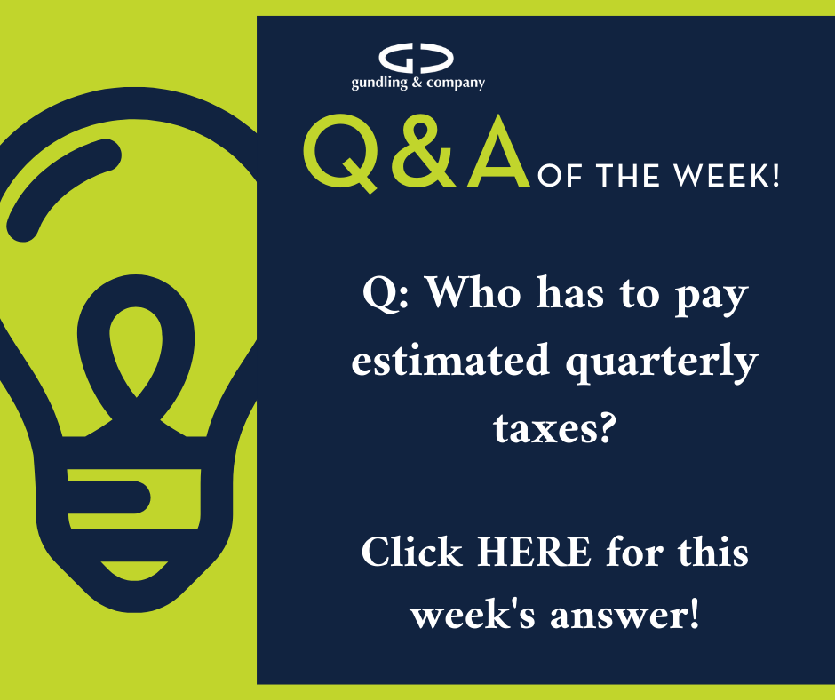 Q&amp;A of the Week October 20, 2021