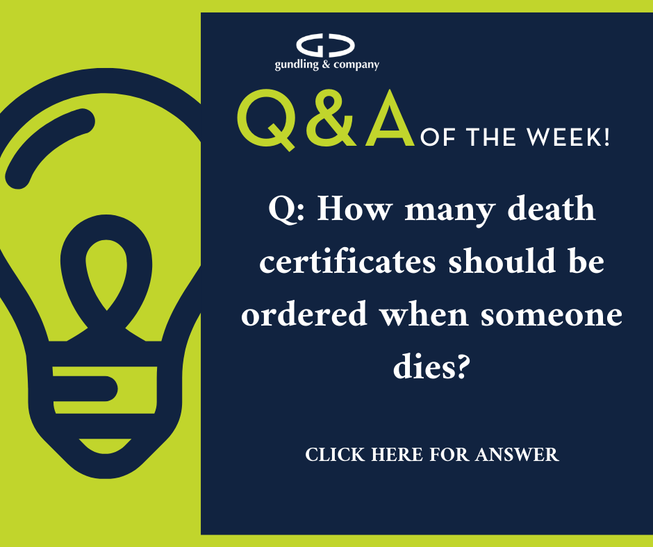 Q&amp;A of the Week January 19, 2022