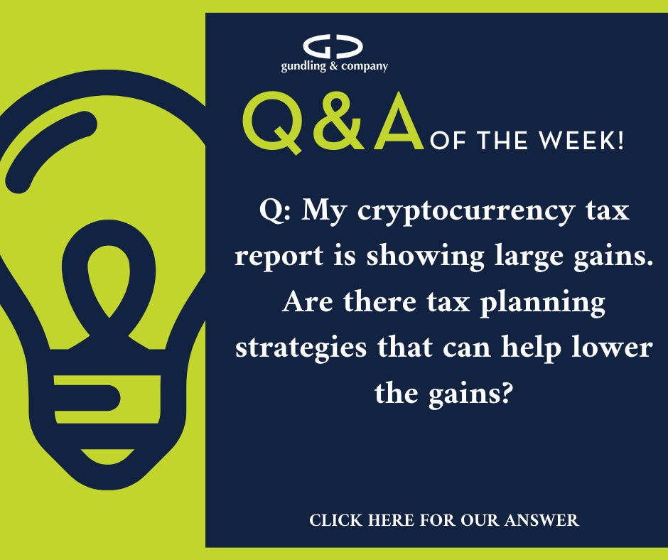 Q&amp;A of the Week April 6, 2022