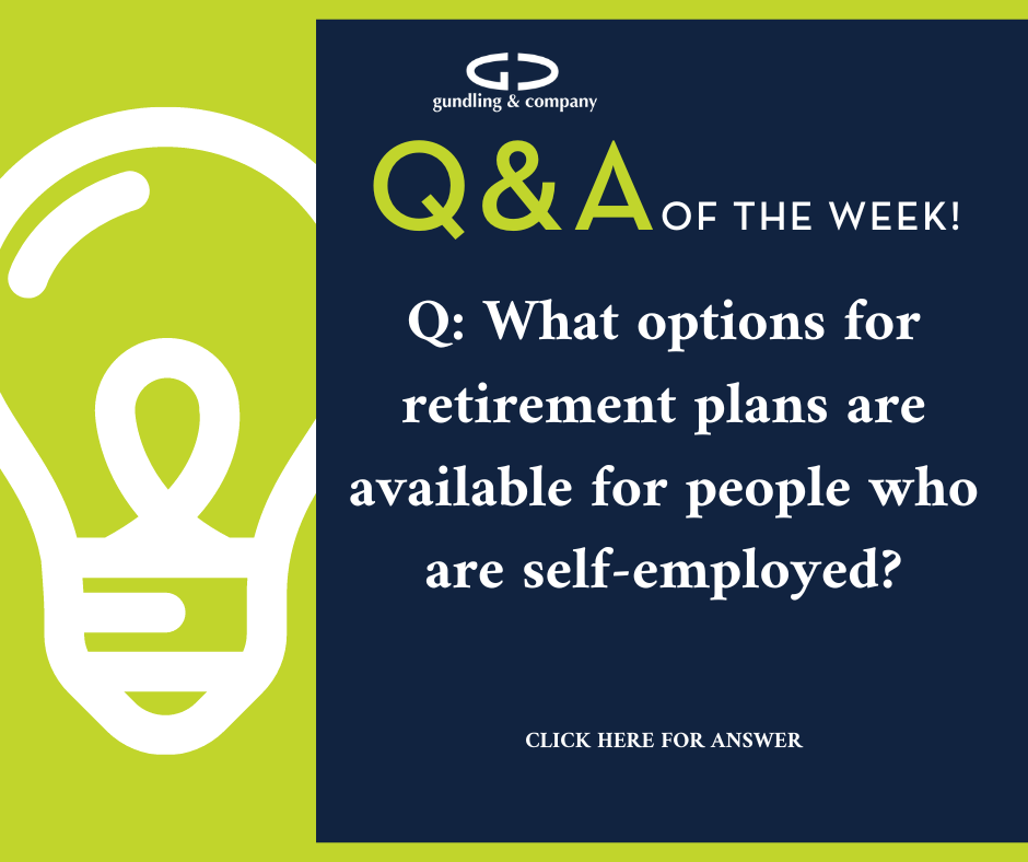 Q&amp;A of the Week August 24, 2022