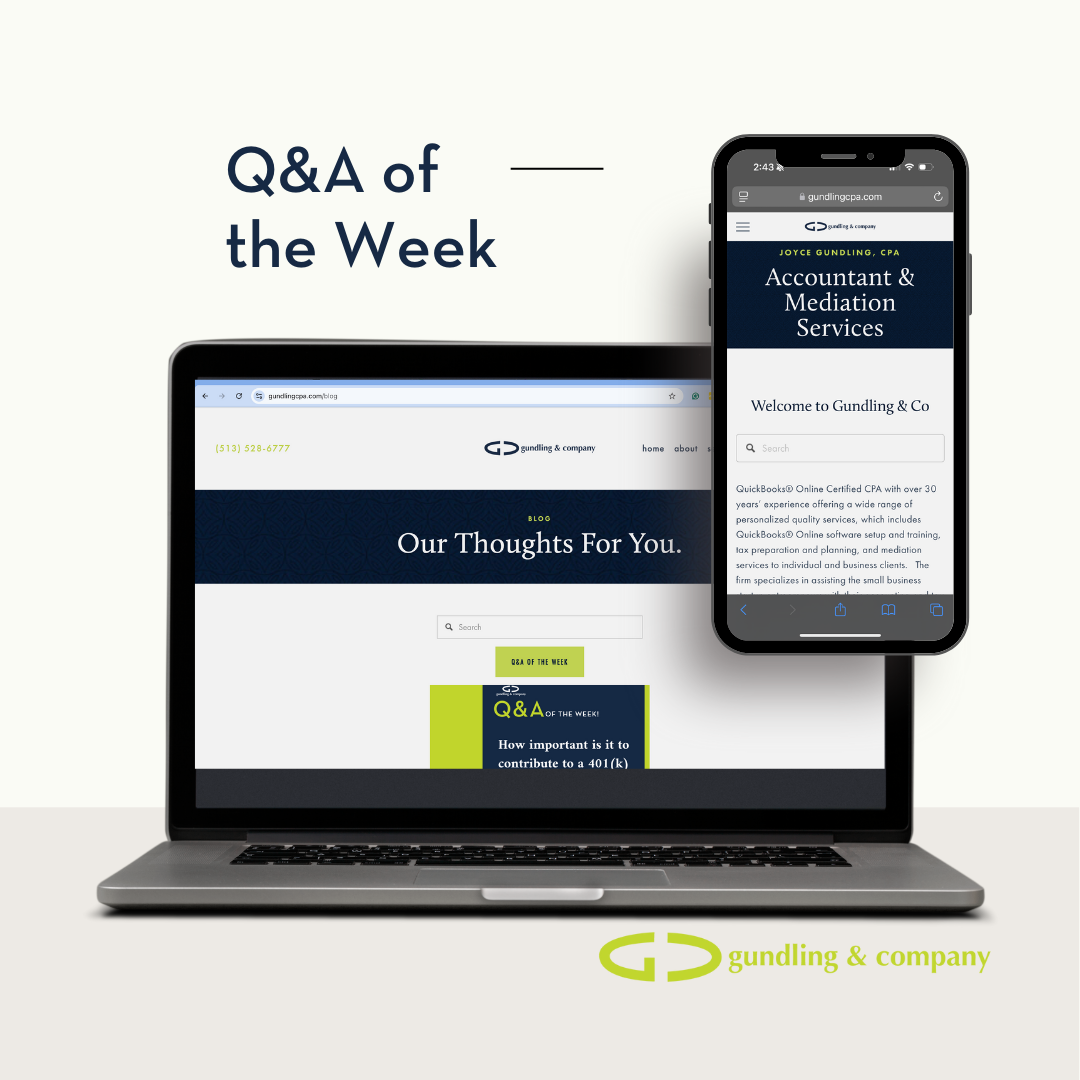 Q&amp;A of the Week October 10, 2024