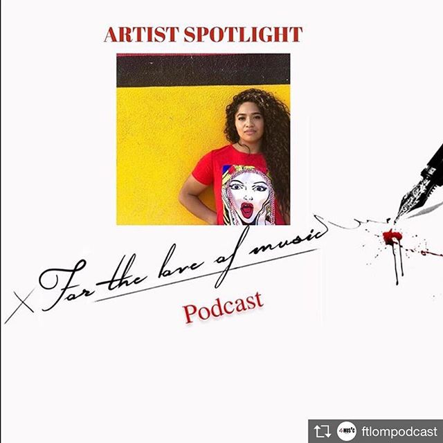 I look through your page and see so many icons featured. Honored to be amongst them. East Coast showing ya girl some love! ❤️😩😭🙏🏽 Bigg Upp to @ftlompodcast for featuring me as their Artist Spotlight! 🎙 #turnupwithanalea #linkinmybio
&bull;
&bull