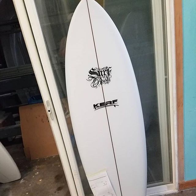 Beyond stoked on this new addition to my quiver thanks you @surfroots &amp;. @kerfsurfboards for dialing me in can&rsquo;t wait to ride this bad boy .... Repost from @kerfsurfboards using @RepostRegramApp - Going fishing out here in Costa Mesa CA!!🐠