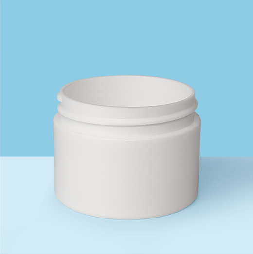 1oz 53mm Double Wall Plastic Jar