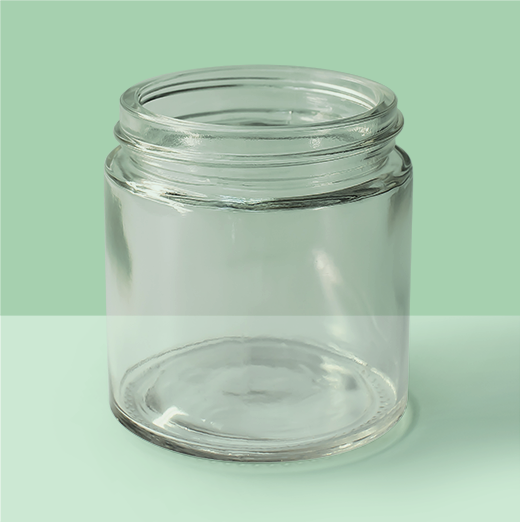 3oz 53mm Glass Jar