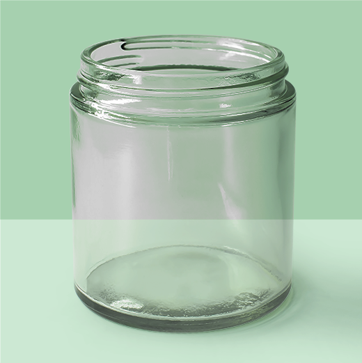 4oz 58mm Glass Jar