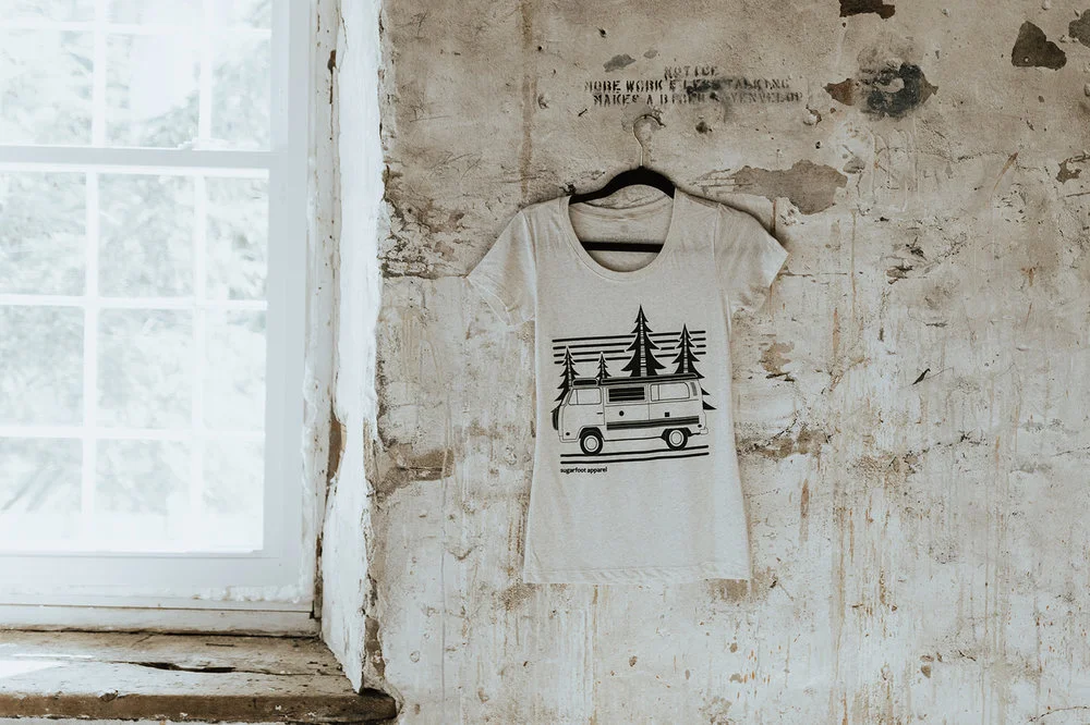 Vintage Van Tee, Oatmeal – Sugarfoot Apparel