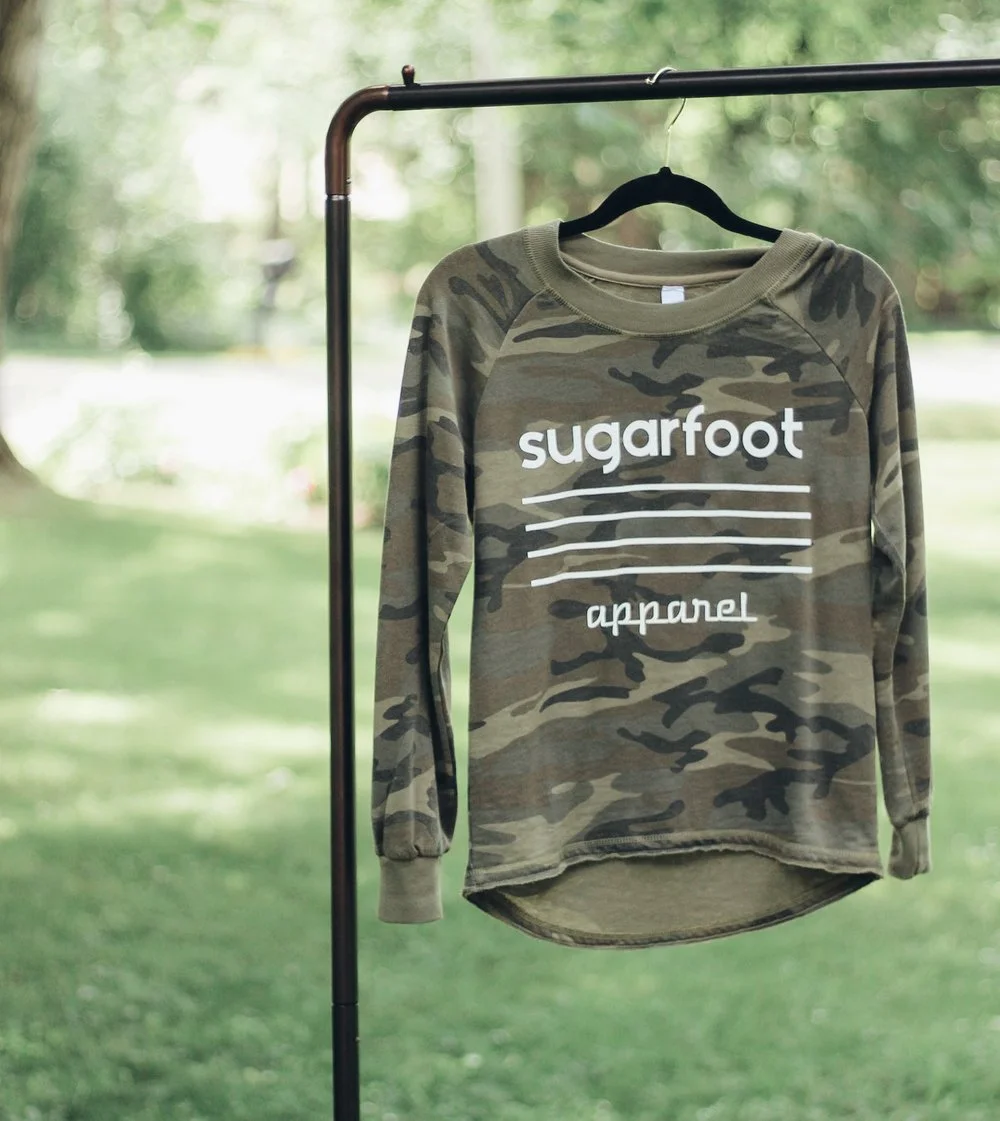Sugarfoot Apparel Crew Pullover, Camo – Sugarfoot Apparel