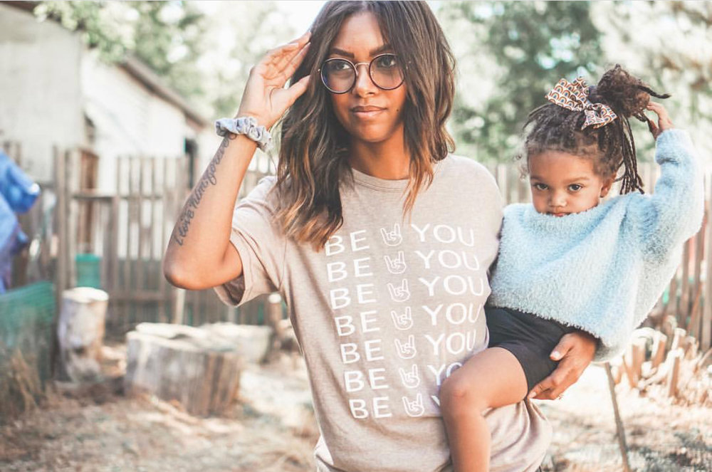 Be You Vintage Tee, Stone – Sugarfoot Apparel