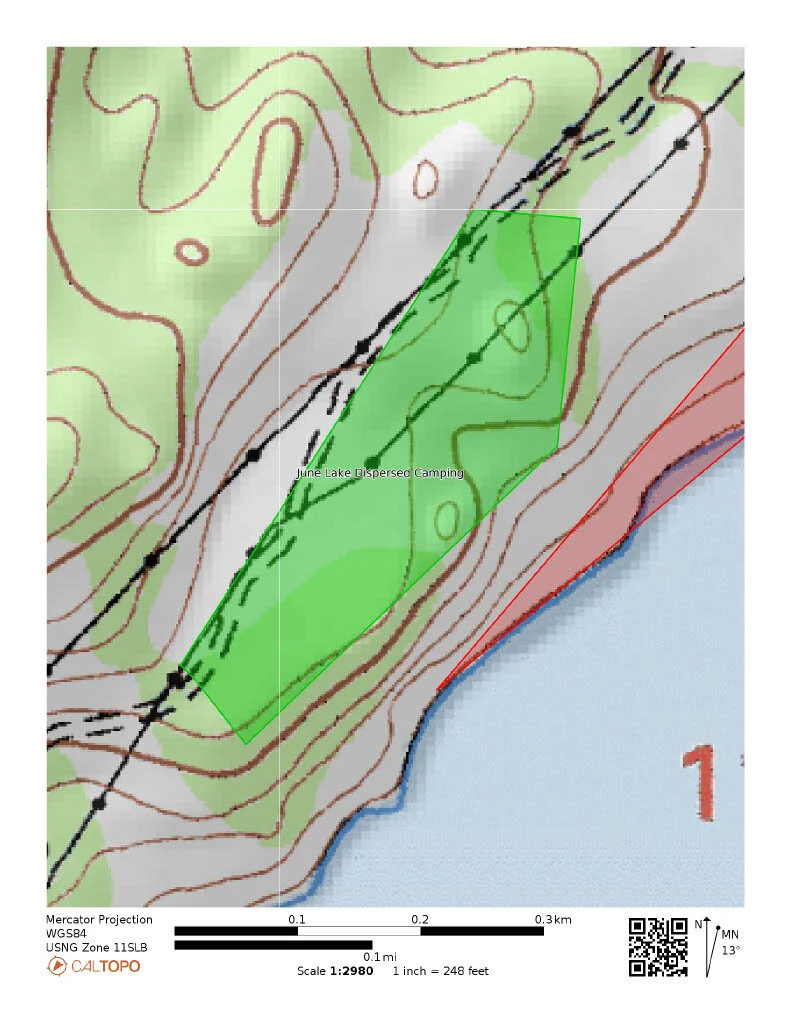 June Lake Dispersed Camping