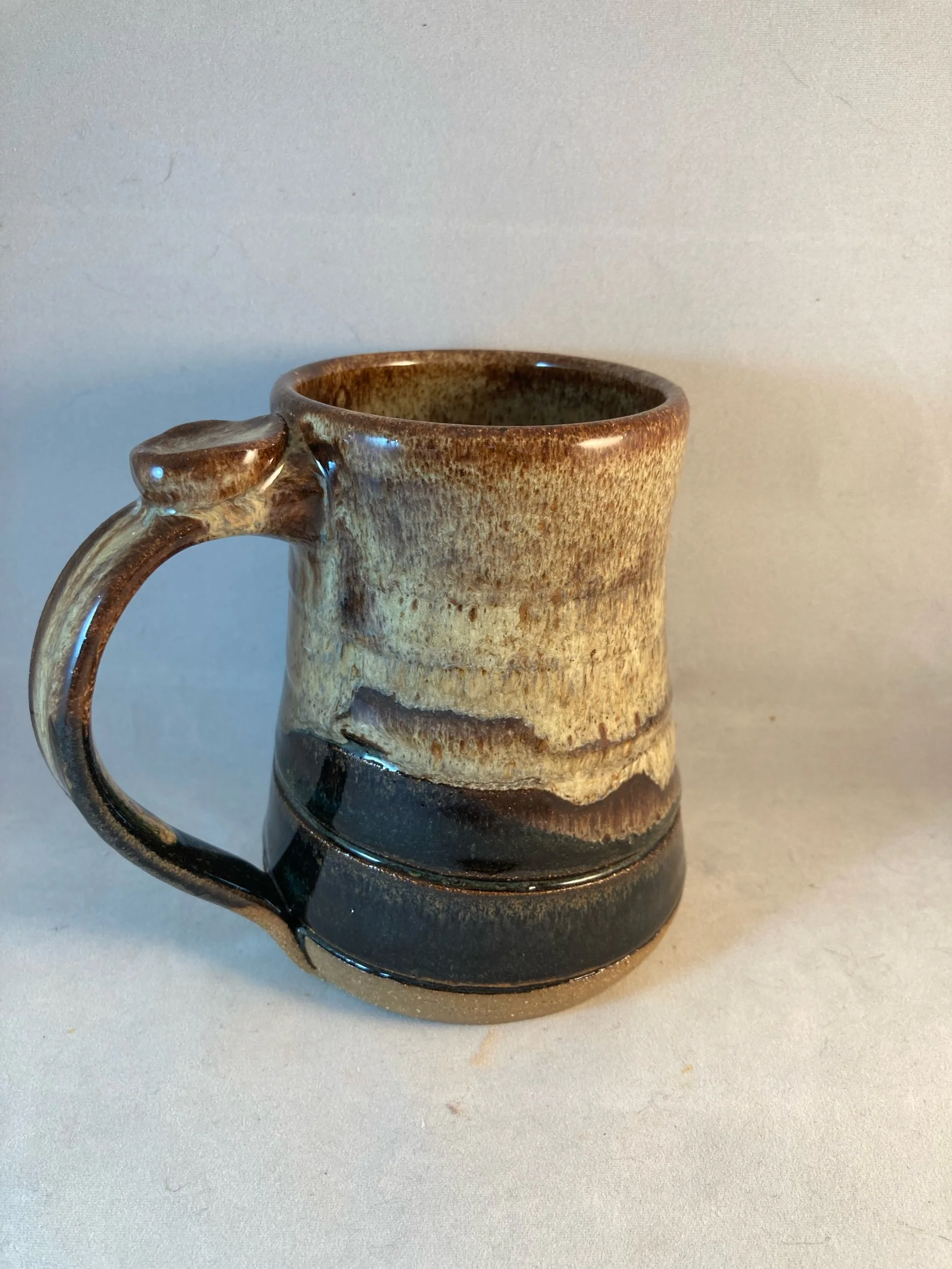 Large Creamy Brown Mug