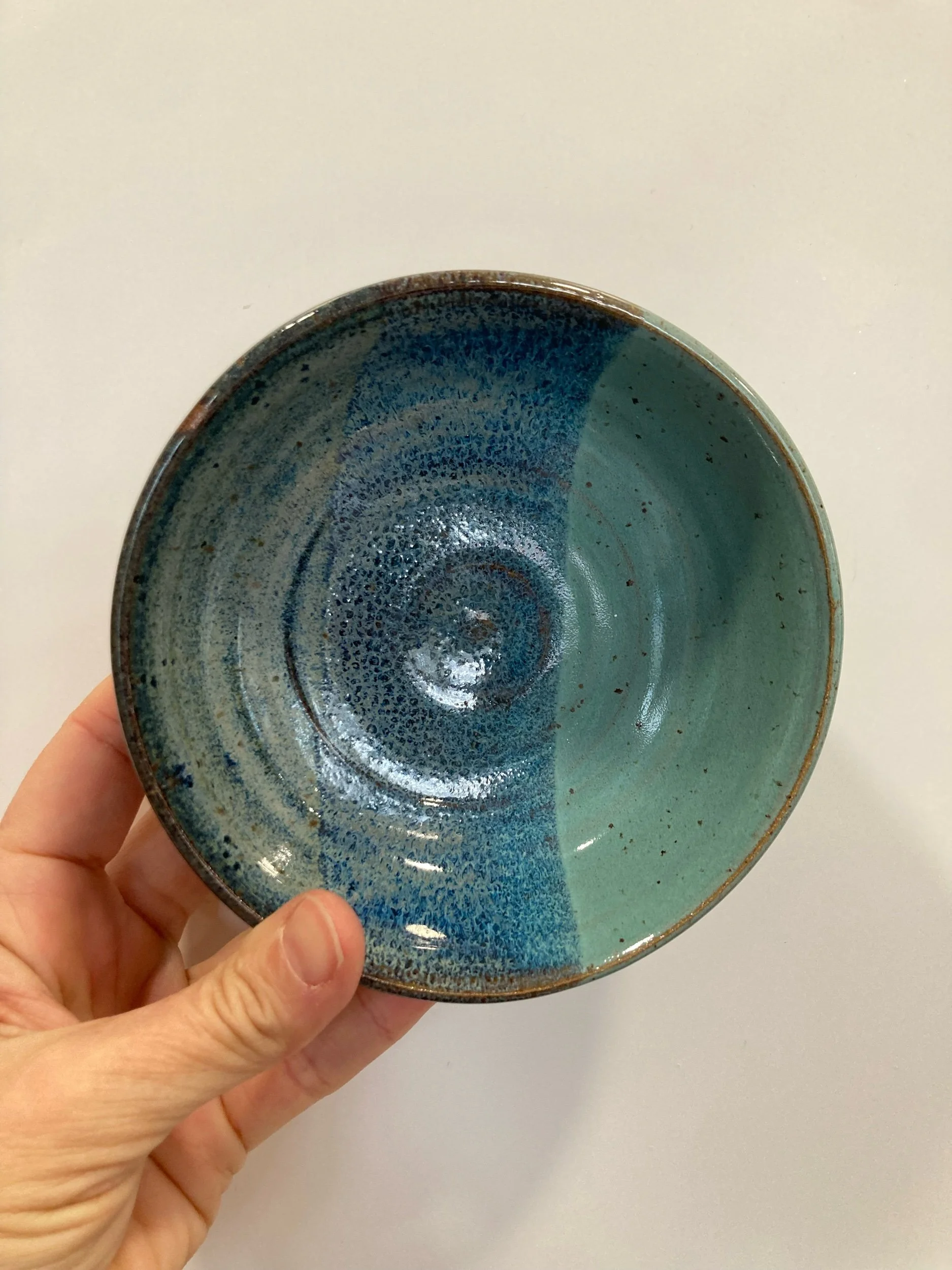 Small Midnight and Teal Bowl