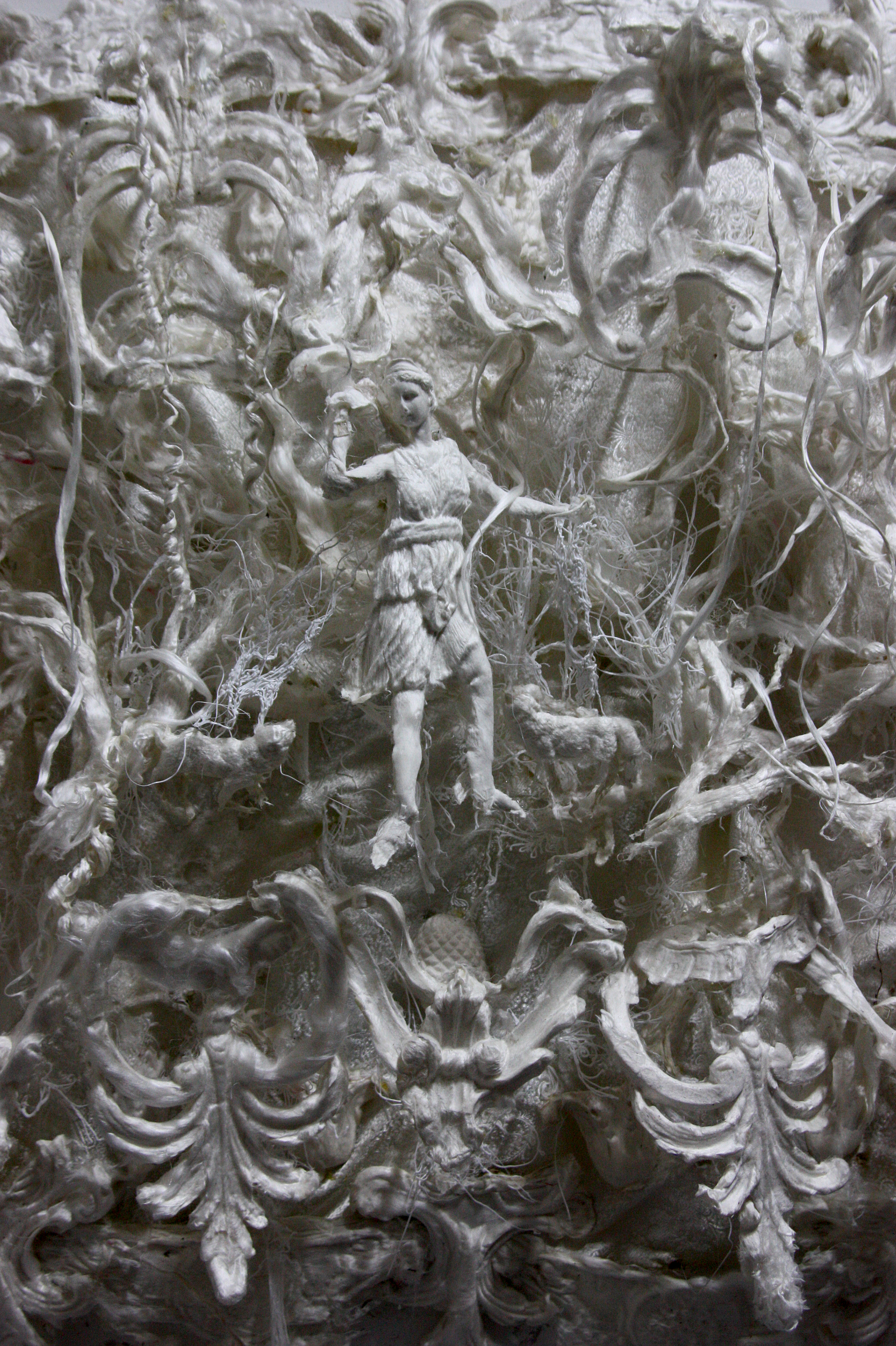 Diana and the wolves