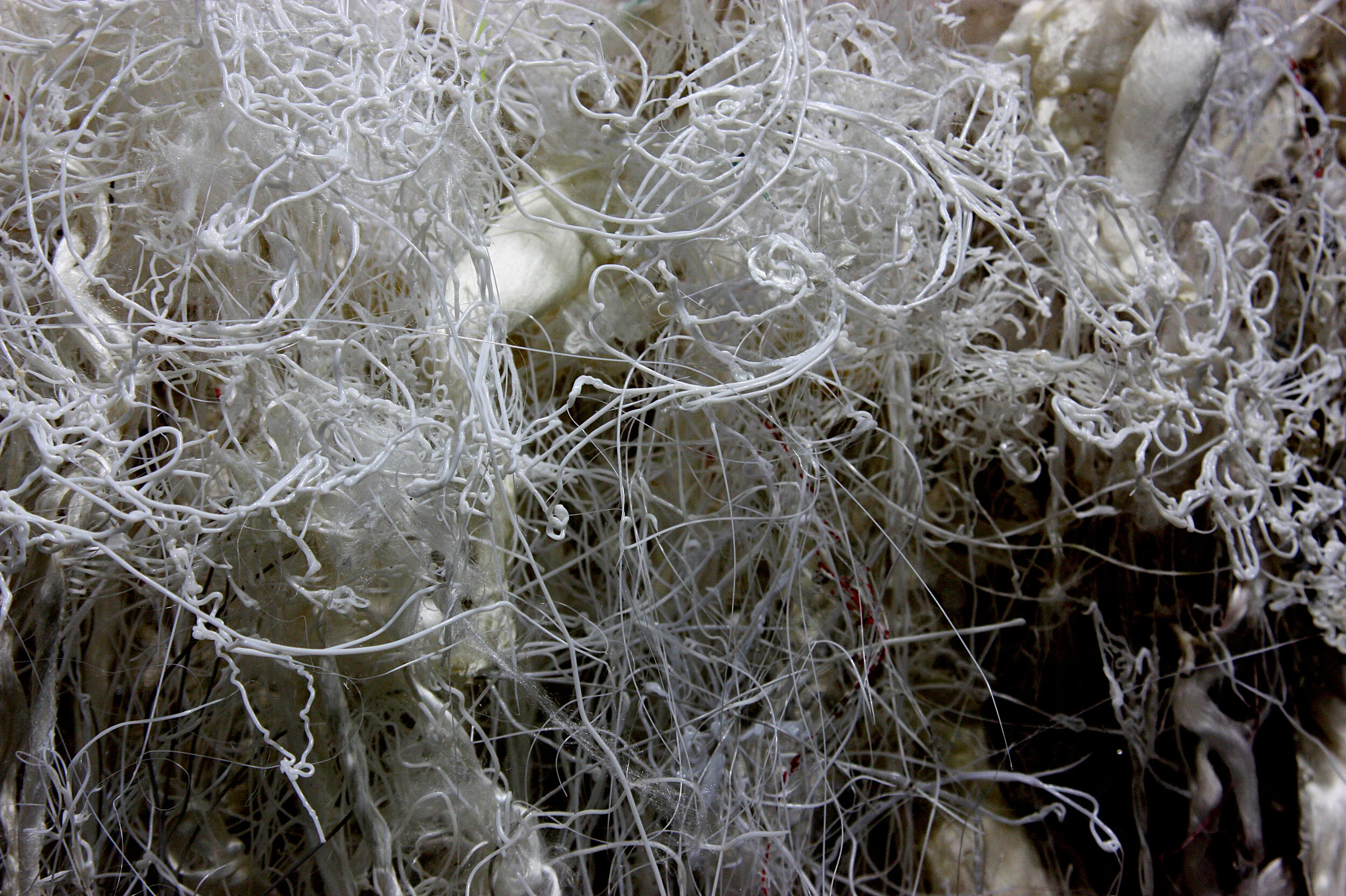 The rut. (Silk reliefs series). 2018