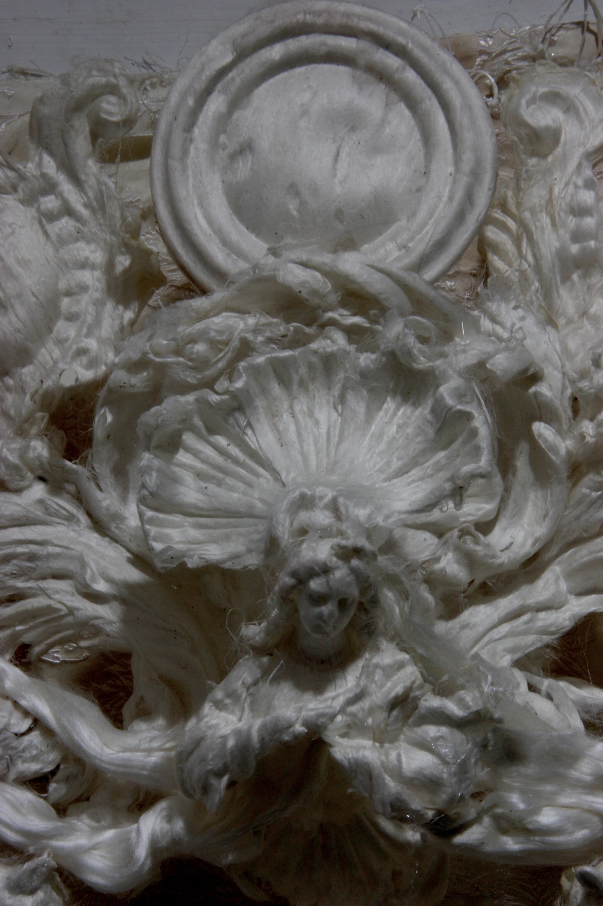  Cosmic pieta. (Silk relieves 2.0 series). (2019)