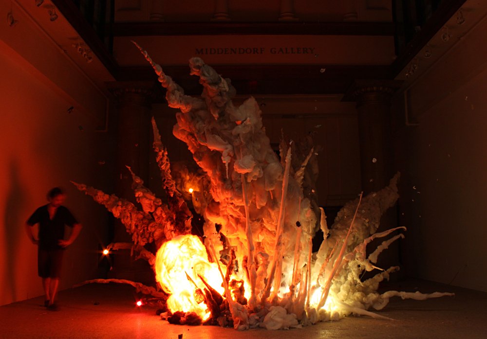 Silk explosion. Middendorf gallery. Baltimore.