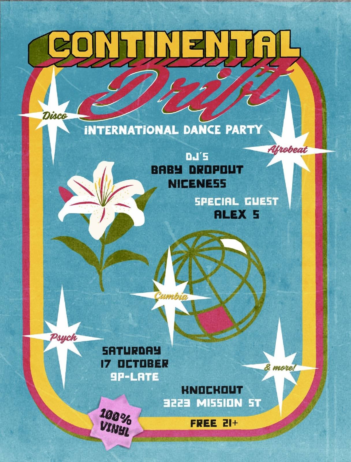 Continental Drift: International Dance Party