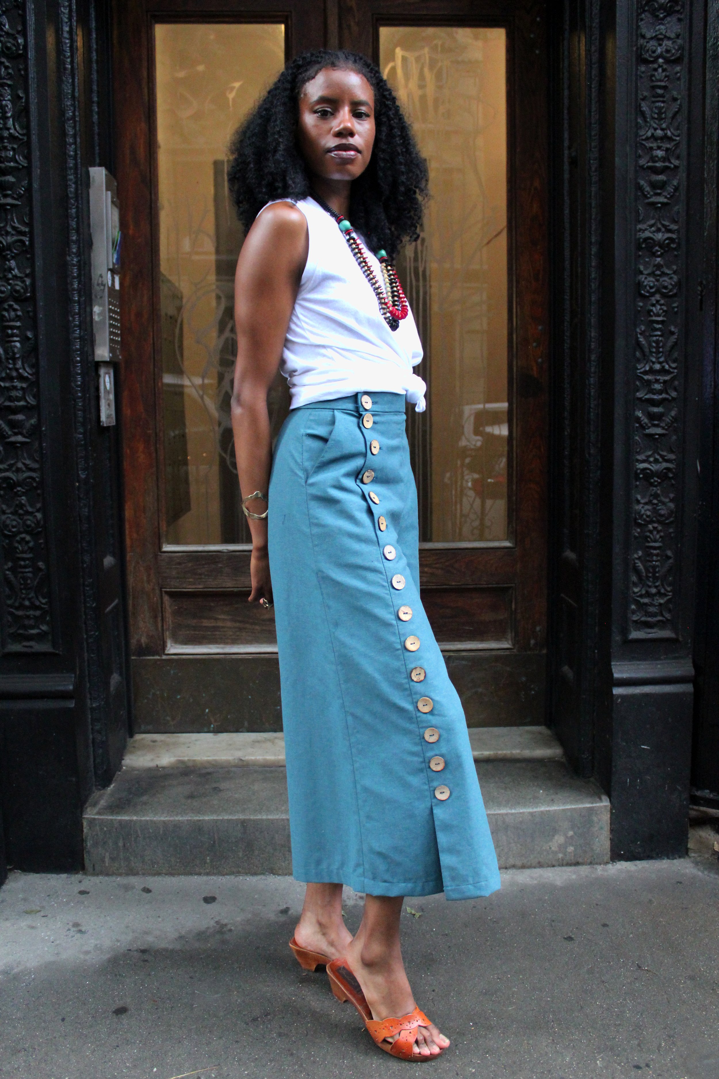 Maya Button Down Pant Teal 1.jpg