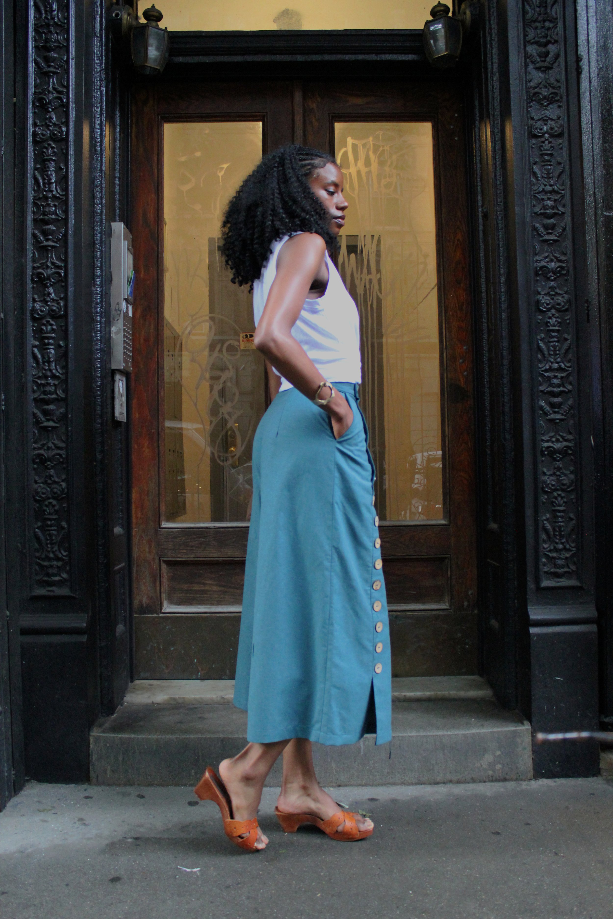 Maya Button Down Pant Teal 4.jpg