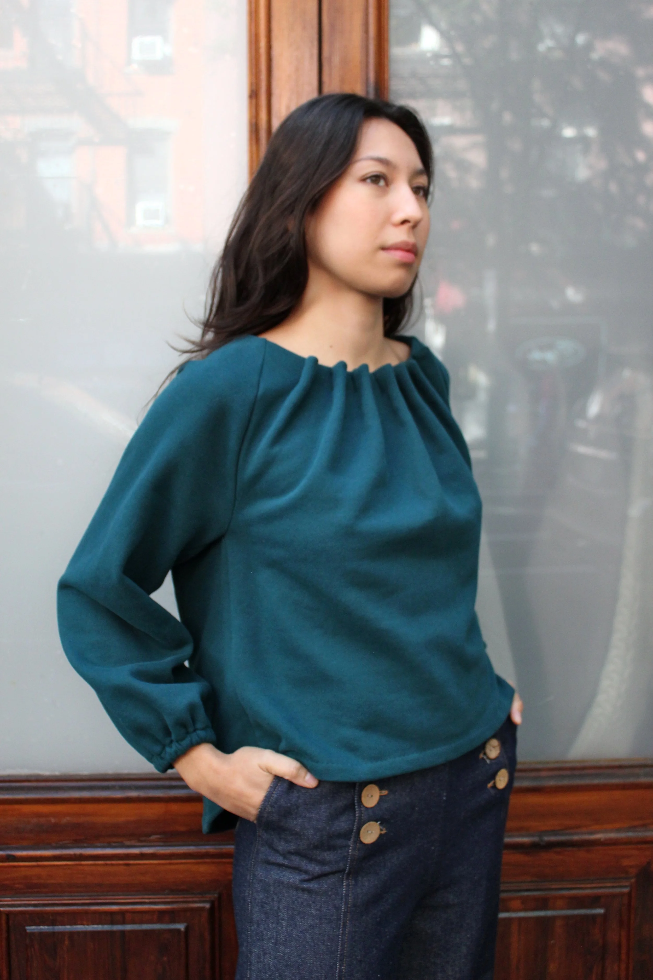 Teal Tacky Sweatshirt