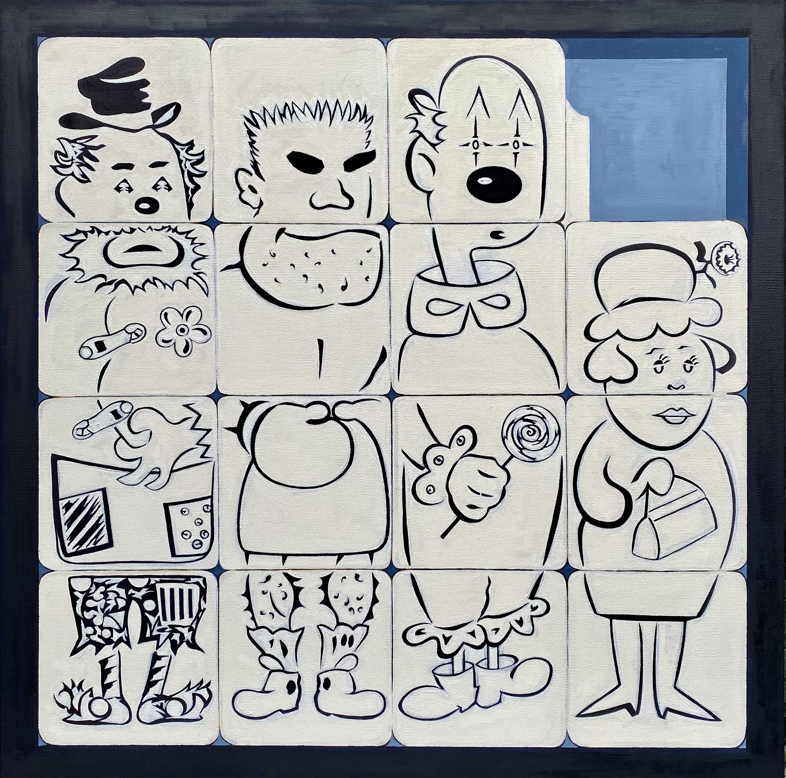 OUR TOWN SLIDE PUZZLE