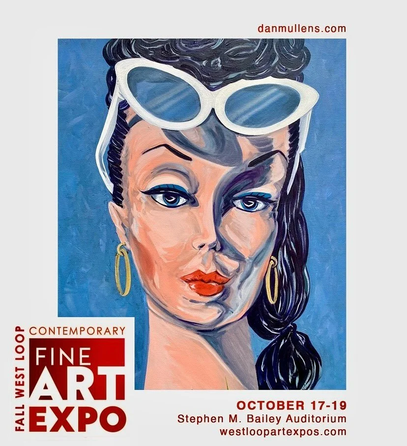 Grateful to present &ldquo;Barbie #2&rdquo; 20 x 24 oil on canvas, as well as 20 ! NEW ! original paintings at the Fall West Loop Contemporary Art Expo -opening this October in Chicago&rsquo;s West Loop at Stephen M. Bailey Auditorium. Many thanks to