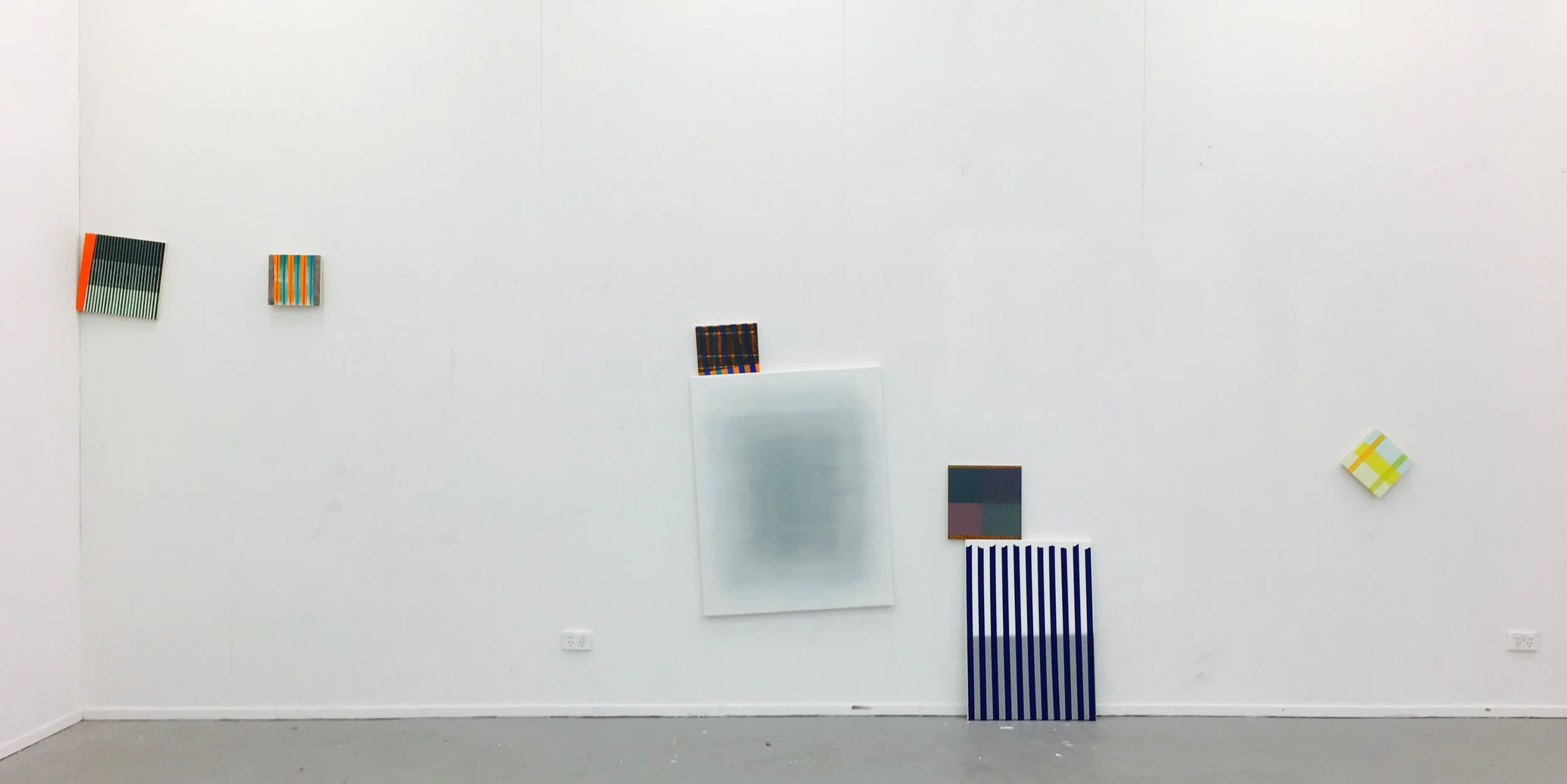 Untitled (experimental wall composition)