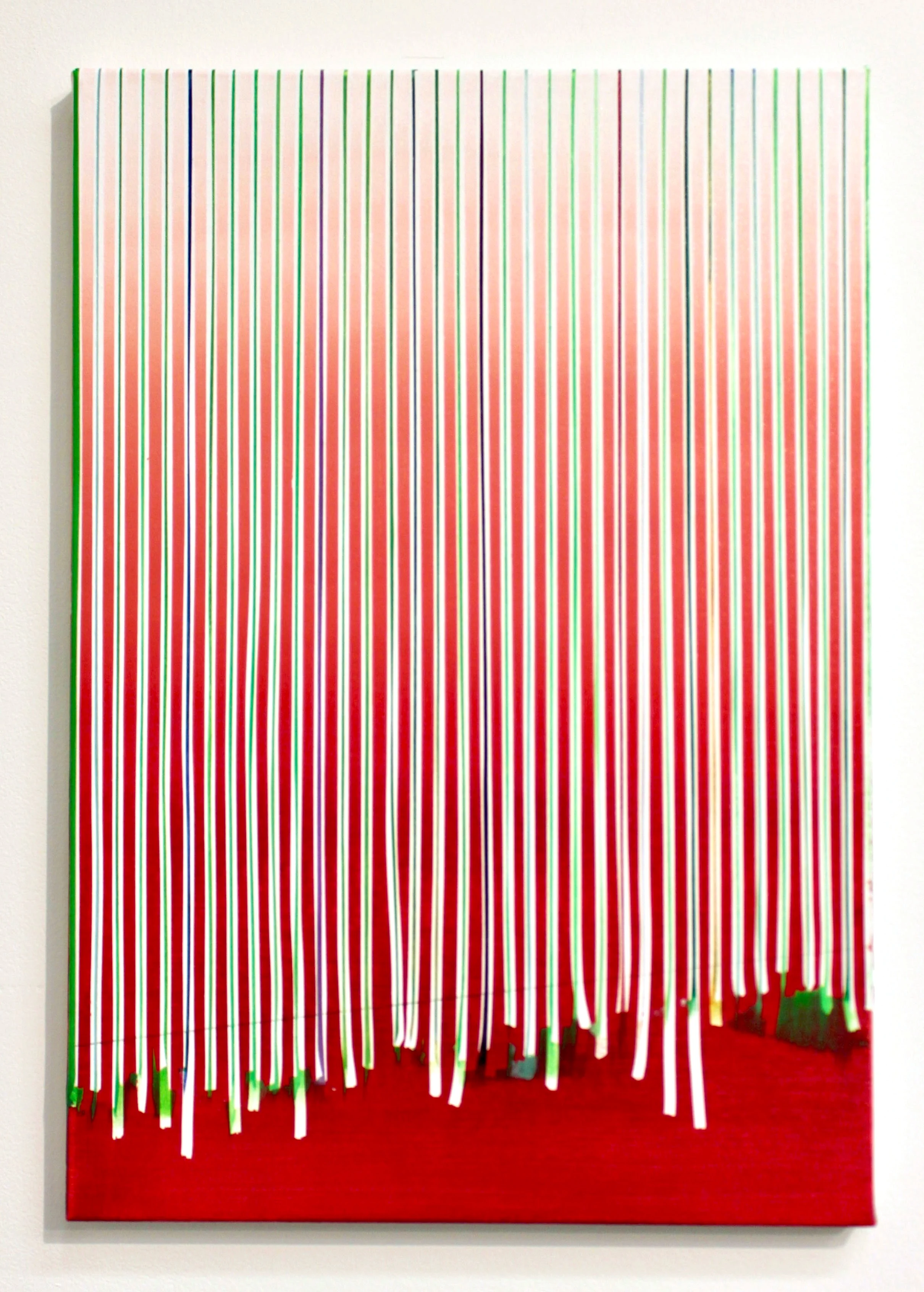 Untitled (Margin - Red Glaze, Inconstant Green)