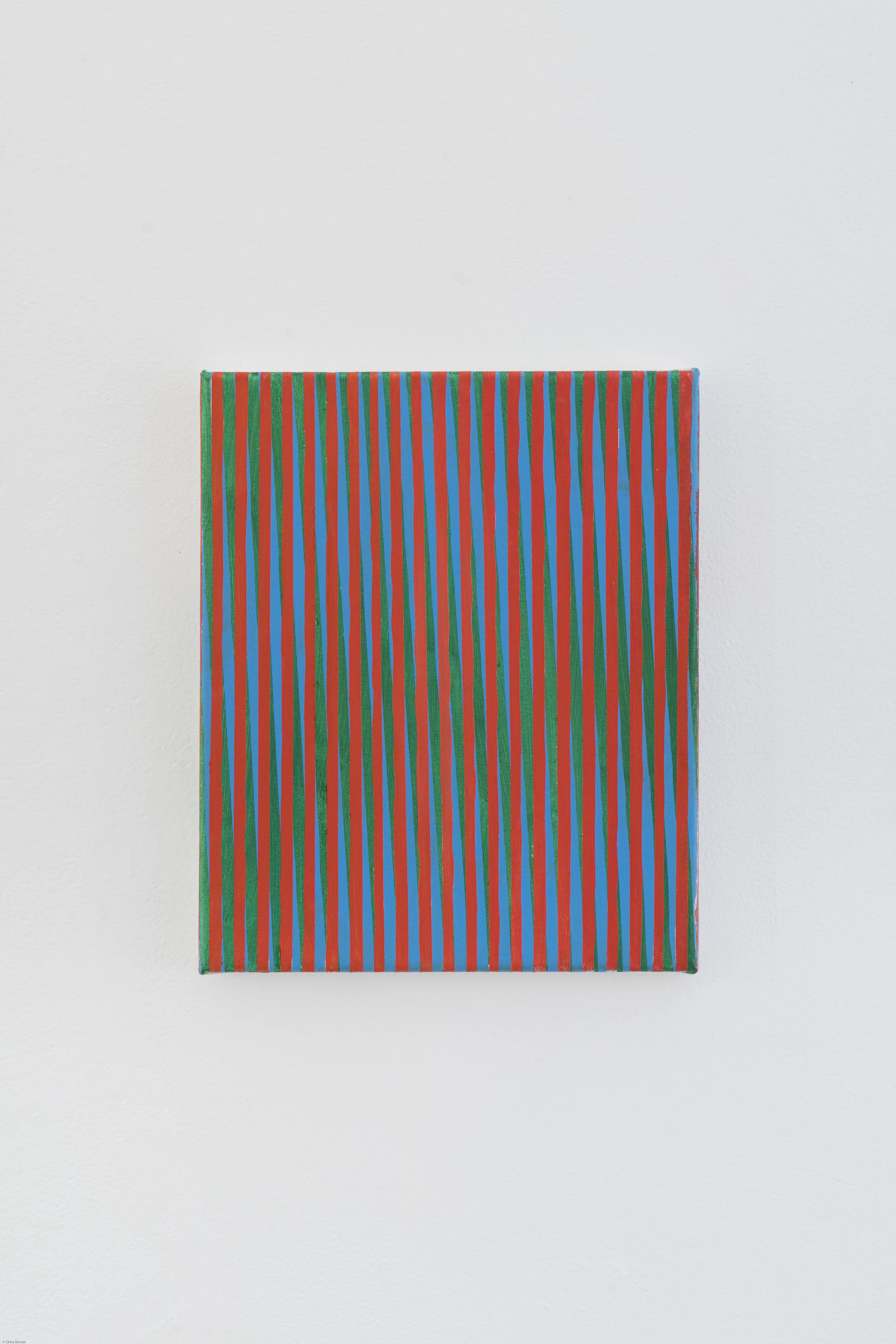 Untitled (Additive Grid - Intersection Pattern - Green, Blue, Red)