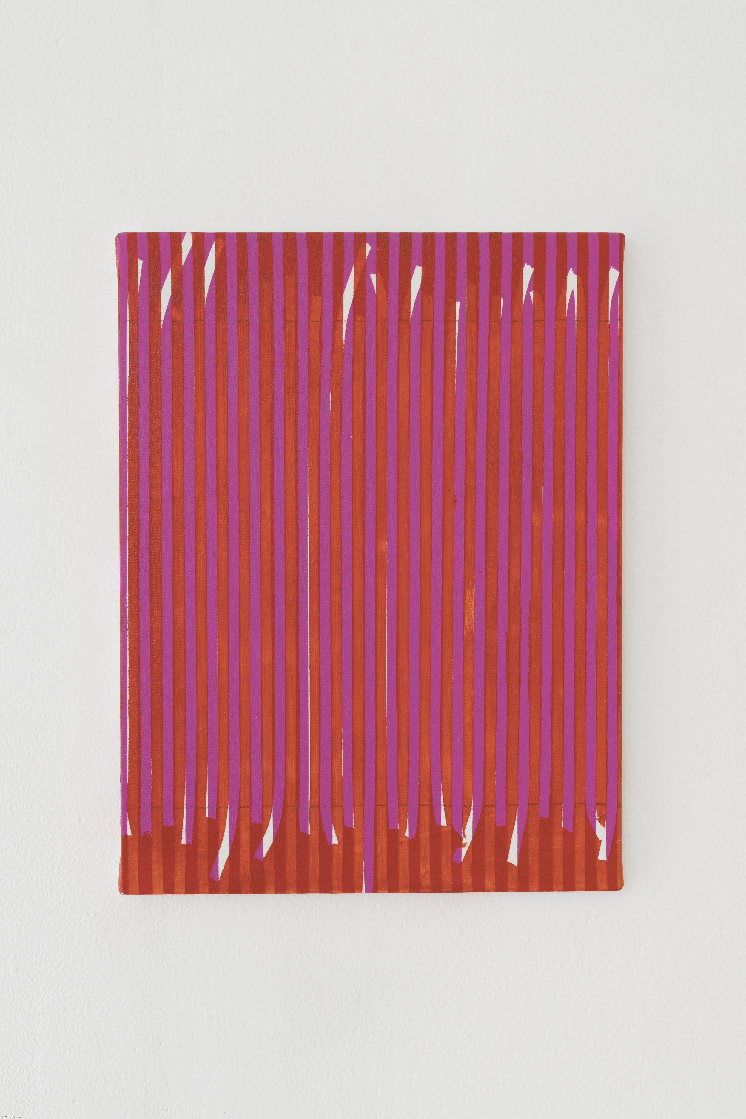 Untitled (Margin Overlay - Burnt Orange, Medium Magenta)