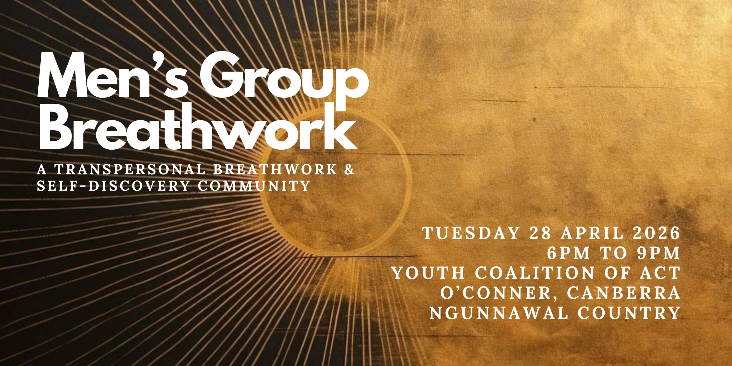 Men's Group Breathwork: Canberra
