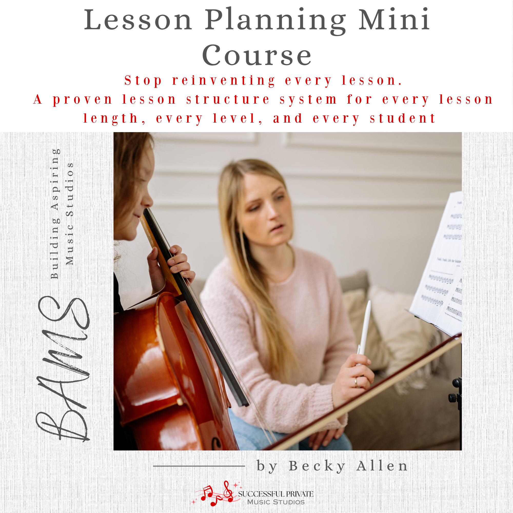 The Lesson Planning Mini Course
