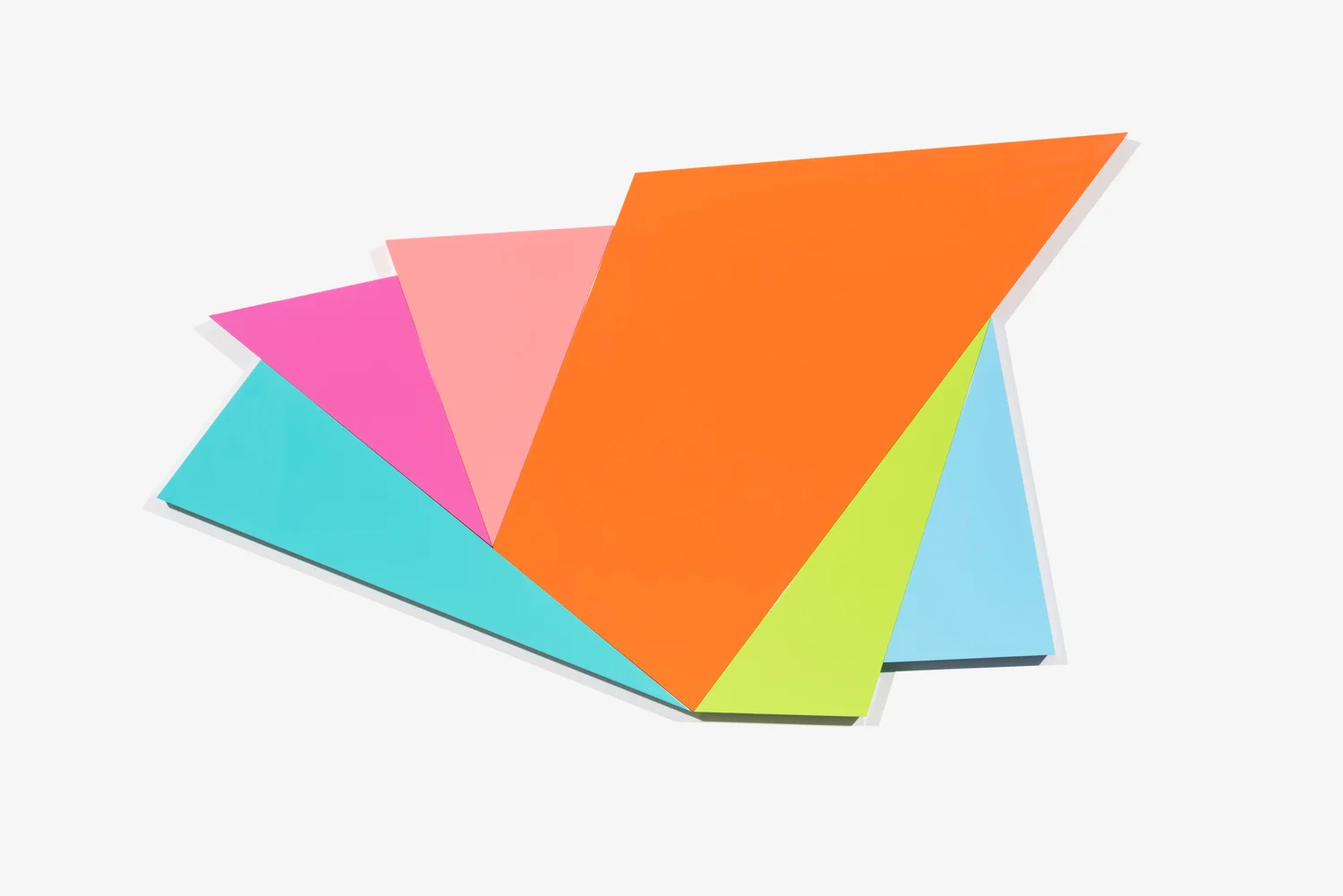 Chromix Lumina #2 , 2015, autmotive enamel on aluminium, 98 x 122 cm.