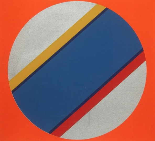   Canto No. IV , 2003, screenprint, 77 x 77 cm (unframed) 