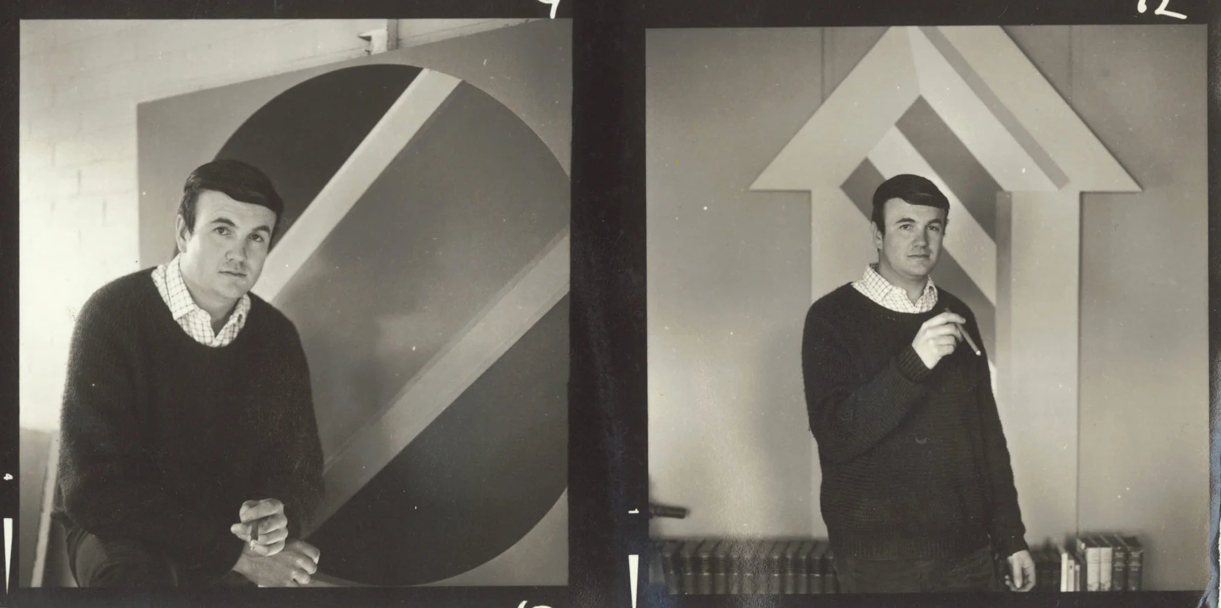 Sydney Ball in the studio at his mother's house_ Collinswood_ Adelaide_ 1969_2b.jpg