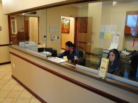Our receptionists 