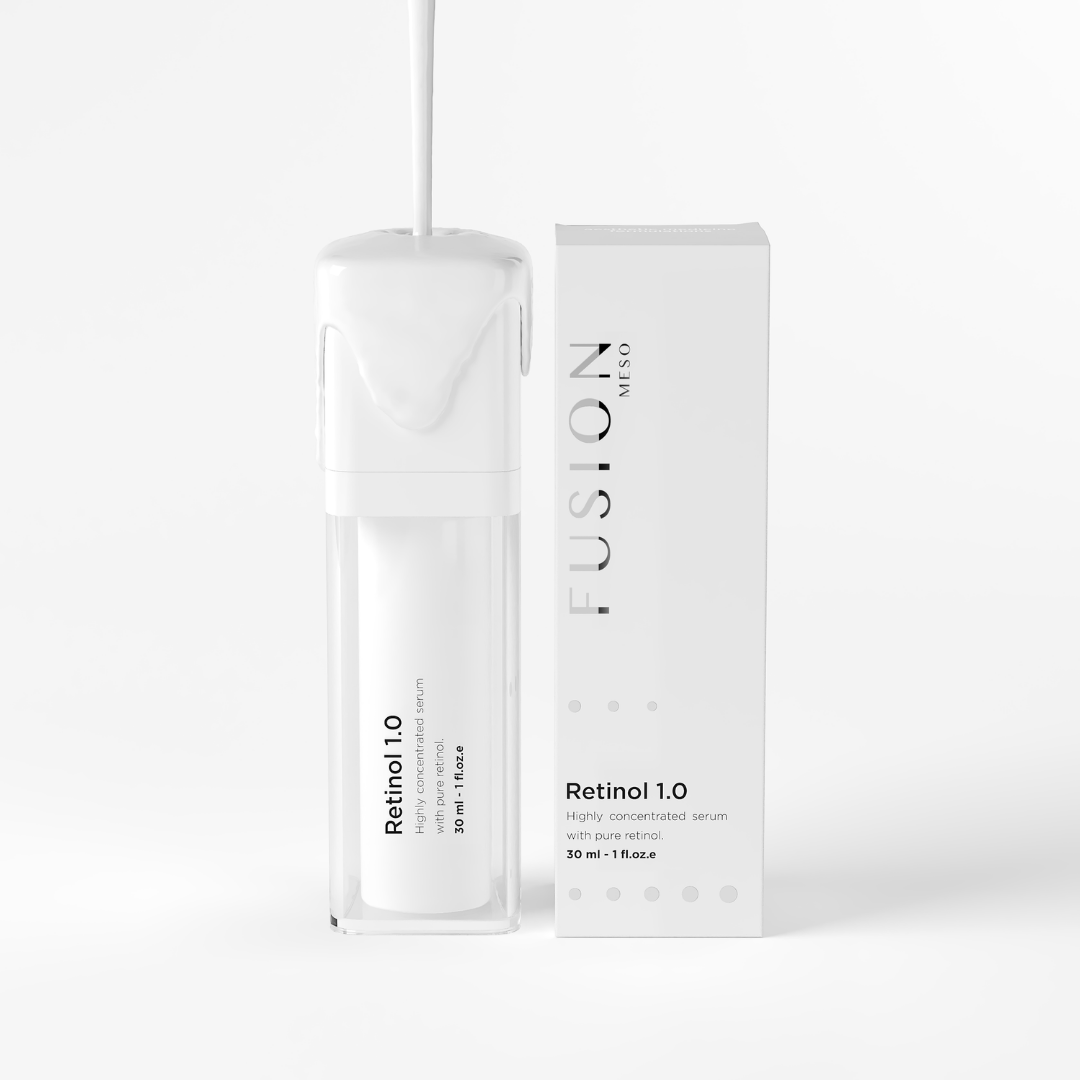 Experience the power of Stabilized Pure Retinol 1% Serum. This potent serum targets wrinkles and photo-ageing, revealing a more youthful complexion with improved skin tone.