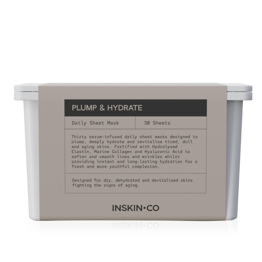 Plump & Hydrate Daily Sheet Masks # Inskin·Co