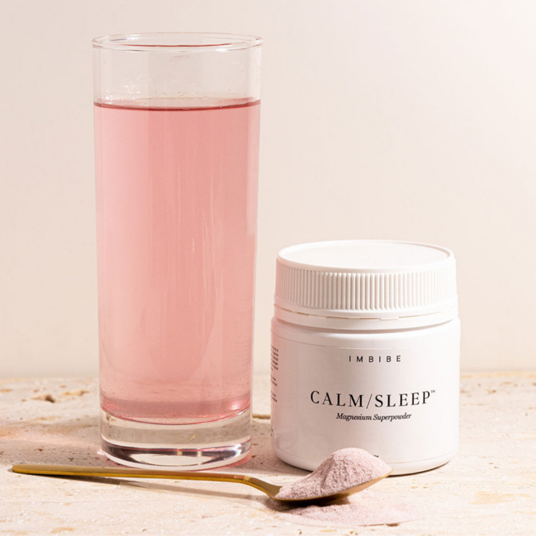 IMBIBE CALM/SLEEP magnesium drink for relaxation, muscle recovery and evening wellbeing