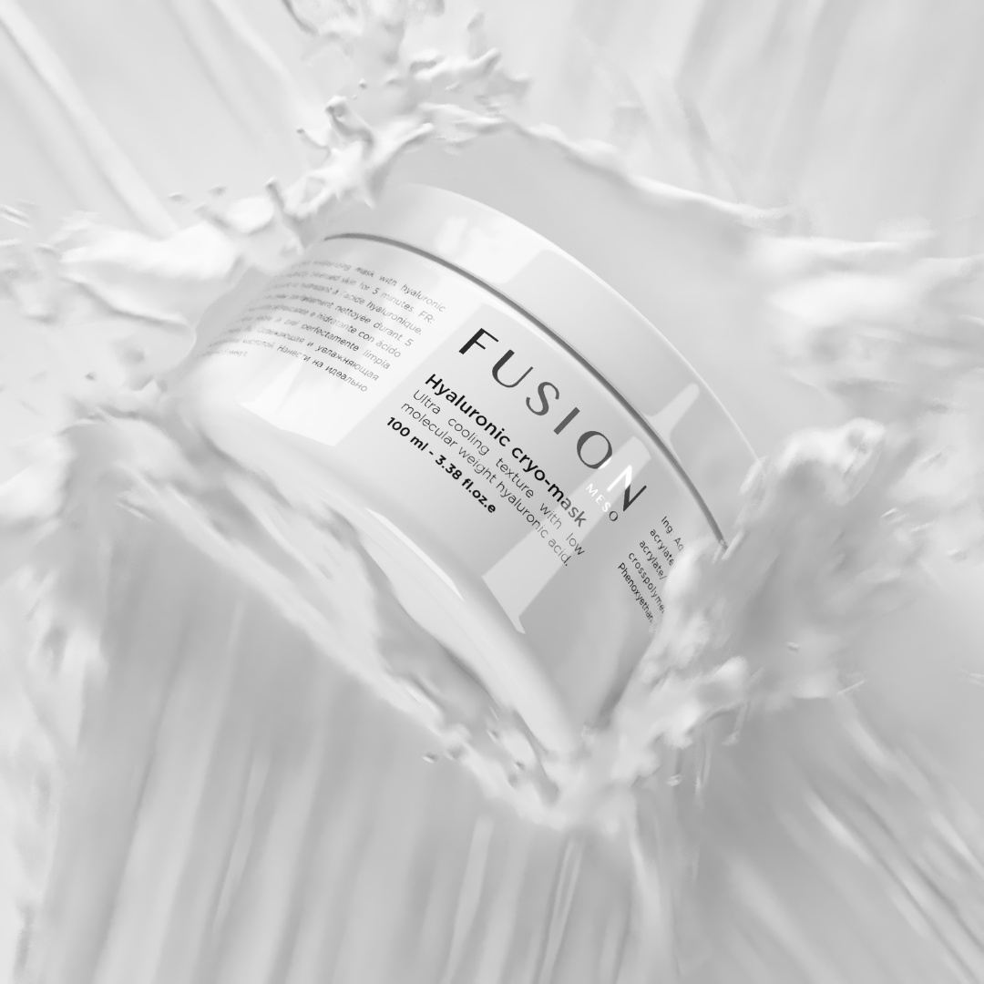 an intensive hydration, cooling and plumping treatment mask.