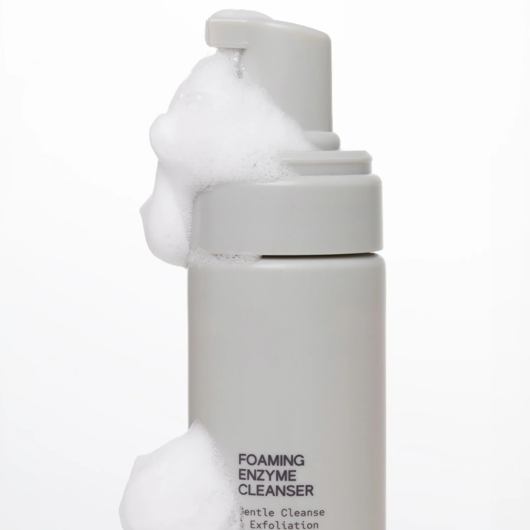 This foaming cleanser dissolves makeup, sunscreen, and impurities without harsh rubbing.