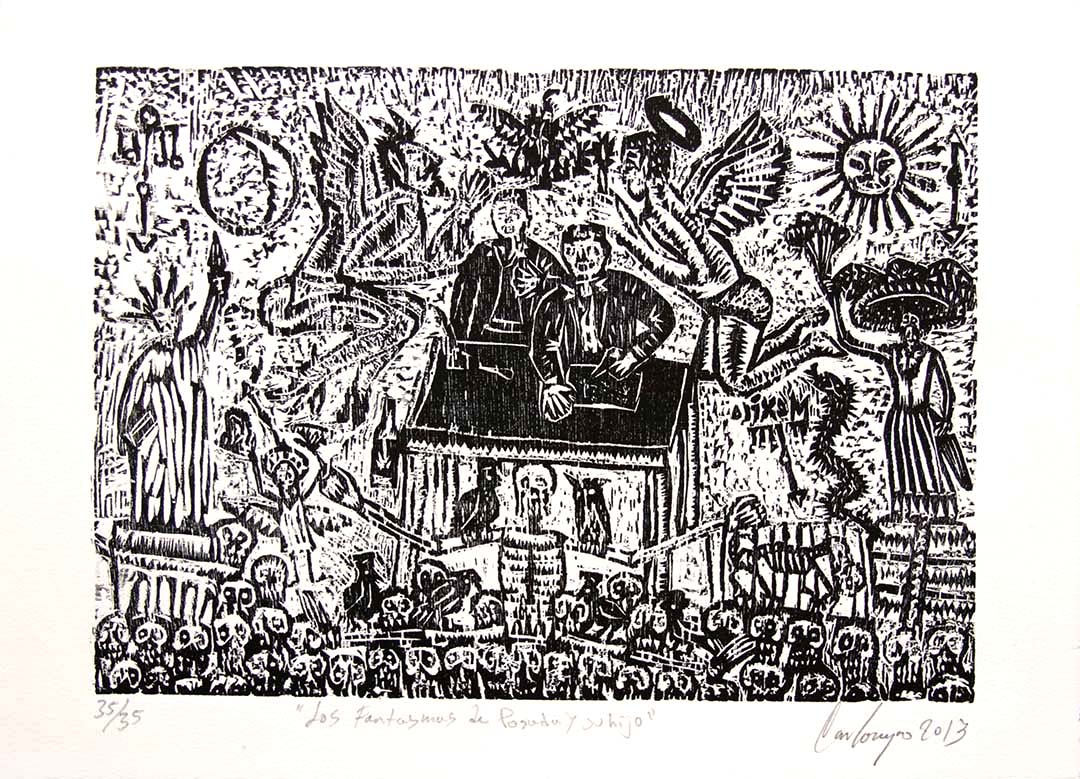 Los Fantasmas de Posada y su Hijo