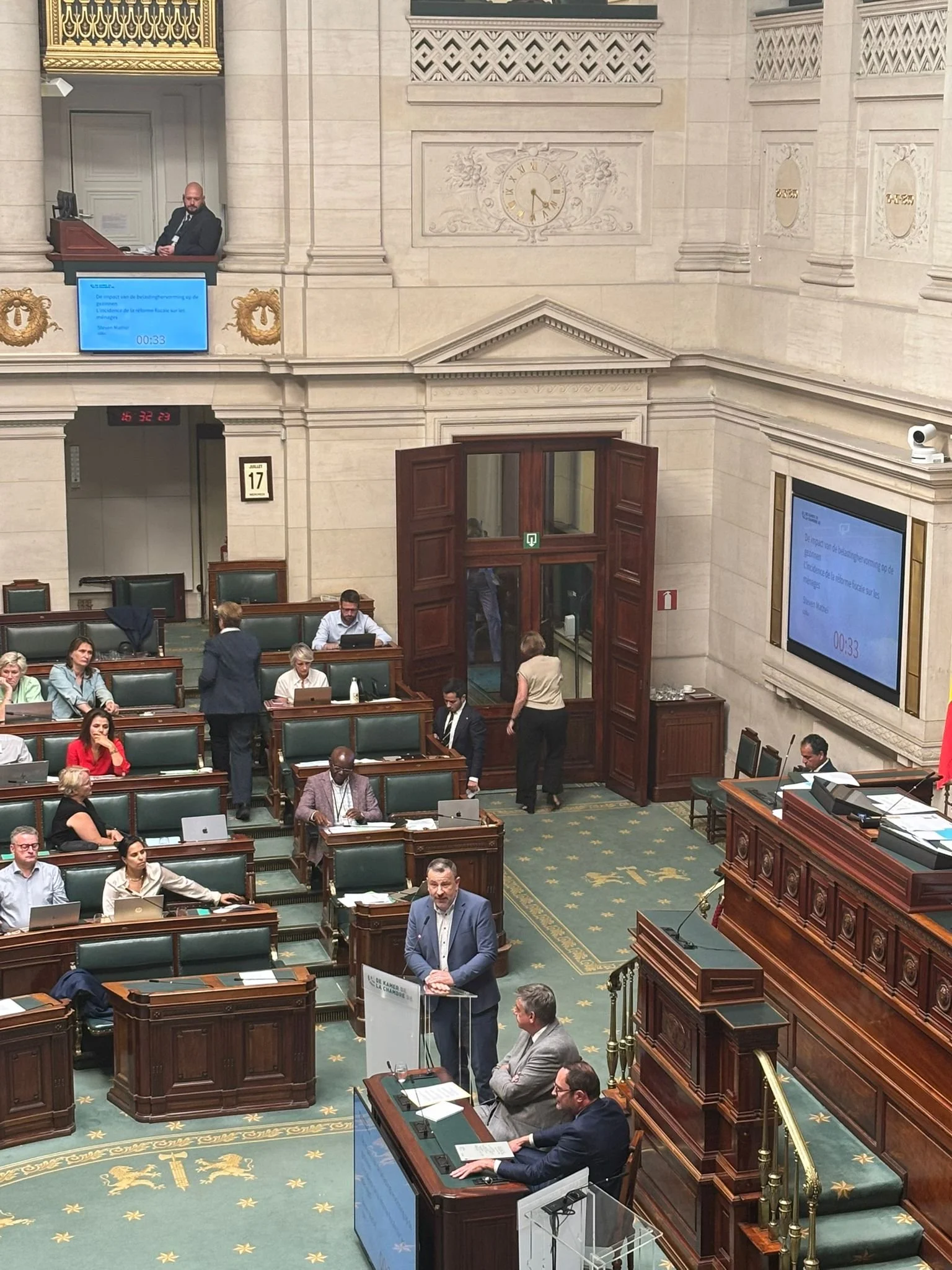 Plenaire vraag fiscale hervorming 