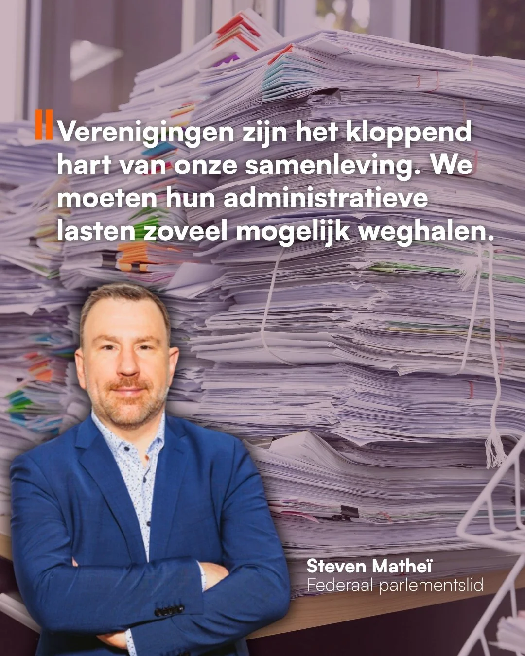 Vzw’s verlost van papieren rompslomp
