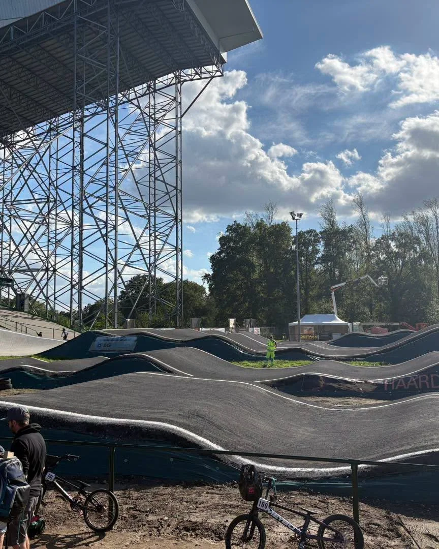 Vernieuwde bmx-piste