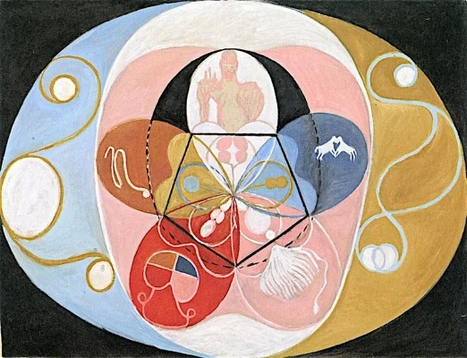 Evolution No. 14 Group-VI , (1908). Photo: Hilma af Klint