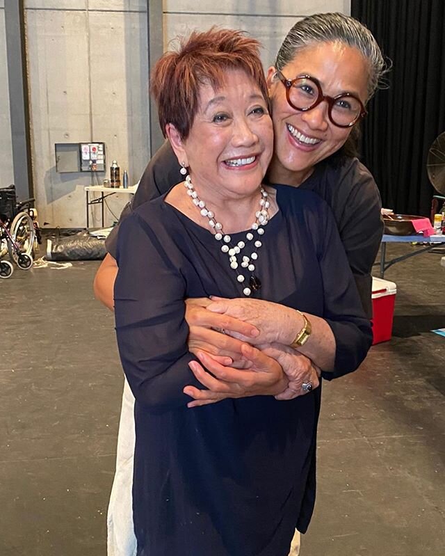 Thanks for the photo @kylie_kwong! Here is Elizabeth and Kylie at the #sydneyfestival after watching (and eating) the amazing production that is Double Delicious. Kylie is like another daughter to por por, so many amazing women in this (extended) fam