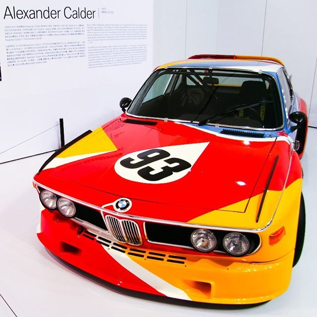 Alexander Calder&rsquo;s 1975 BMW 3.0CSL Art Car. Stella, Lichtenstein, and Warhol, were amongst the exceptional names commissioned by BMW in the 70s in this extraordinary collaboration programme. The 80s and 90s saw the likes of Rauschenberg and War