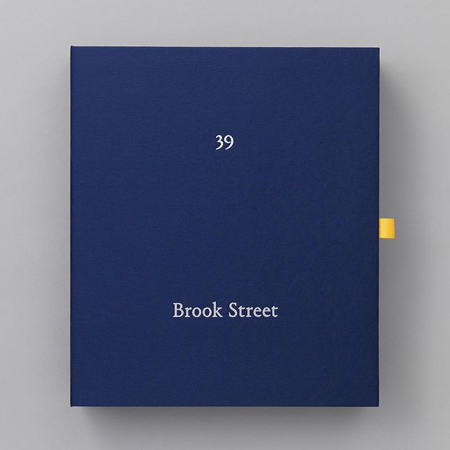 Great to see the legendary Browns moving from South Molton Street to truly wonderful 39 Brook St. We were asked to create a &lsquo;brochure&rsquo; for this important site by Grosvenor and decided that a simple property brochure would not suffice. A w