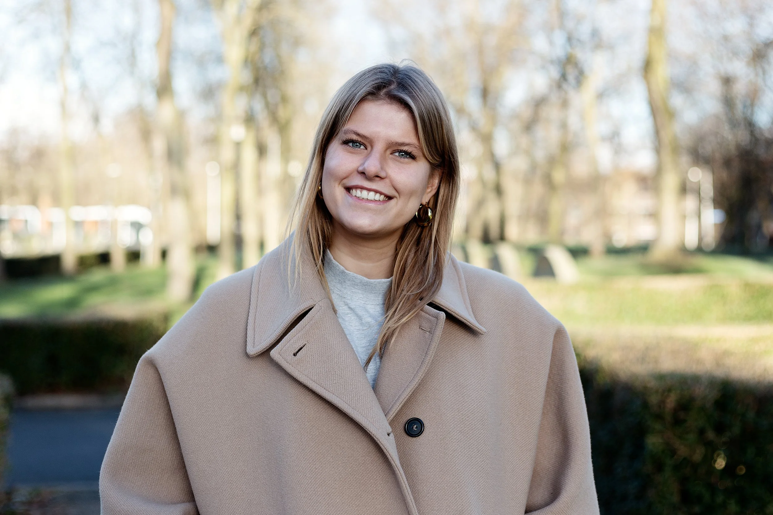 Portretfoto van Sanne in Utrecht.